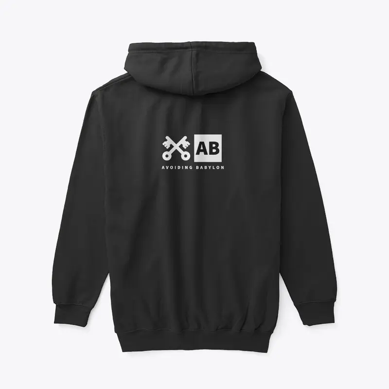 Classic AB Logo in White