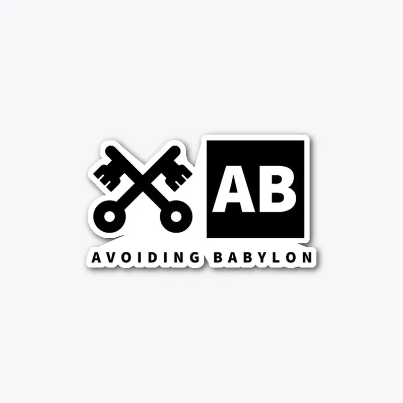 Classic AB Logo in Black